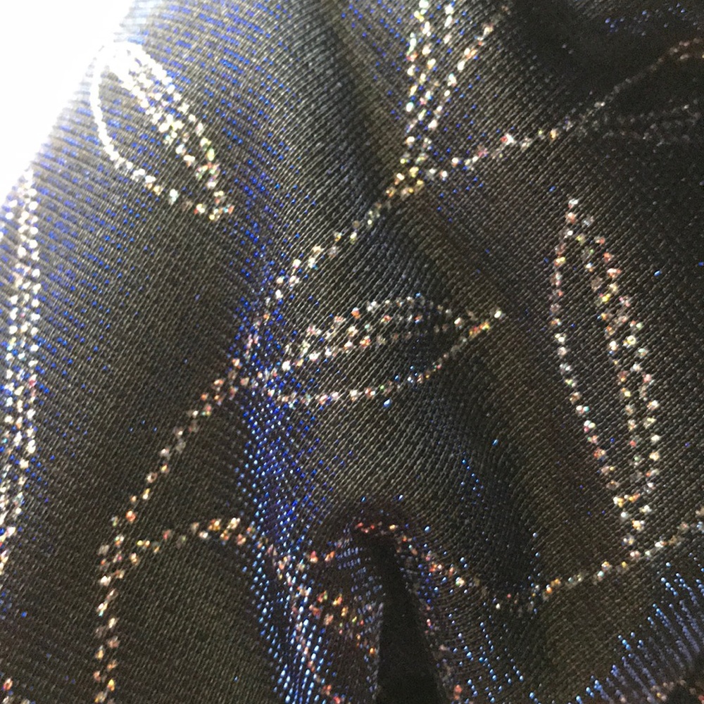 Worn twice!  Very flattering!  Navy blue formal!